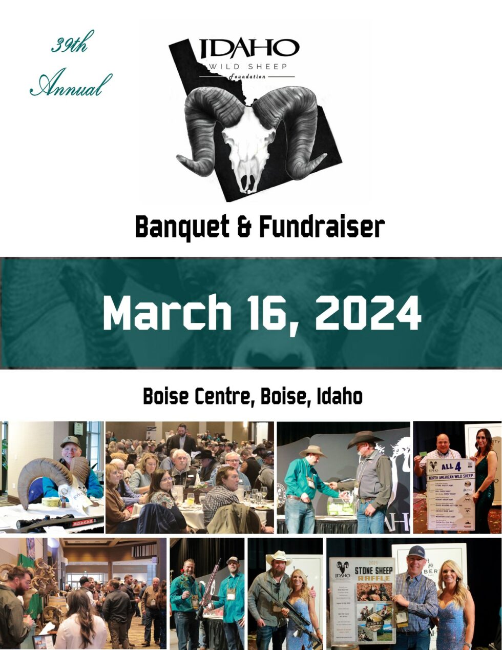 2024 Annual Banquet Idaho Wild Sheep Foundation